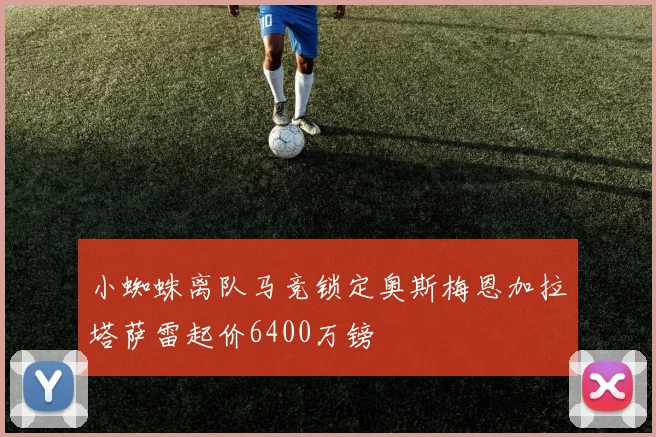 小蜘蛛离队马竞锁定奥斯梅恩加拉塔萨雷起价6400万镑