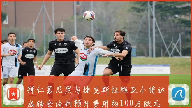 拜仁慕尼黑与捷克斯拉维亚小将达成转会谈判预计费用约100万欧元